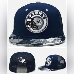 Dallas Leader Retro City Mesh Helmet Map Dal SnapBack Trucker Hat Cap cowboys